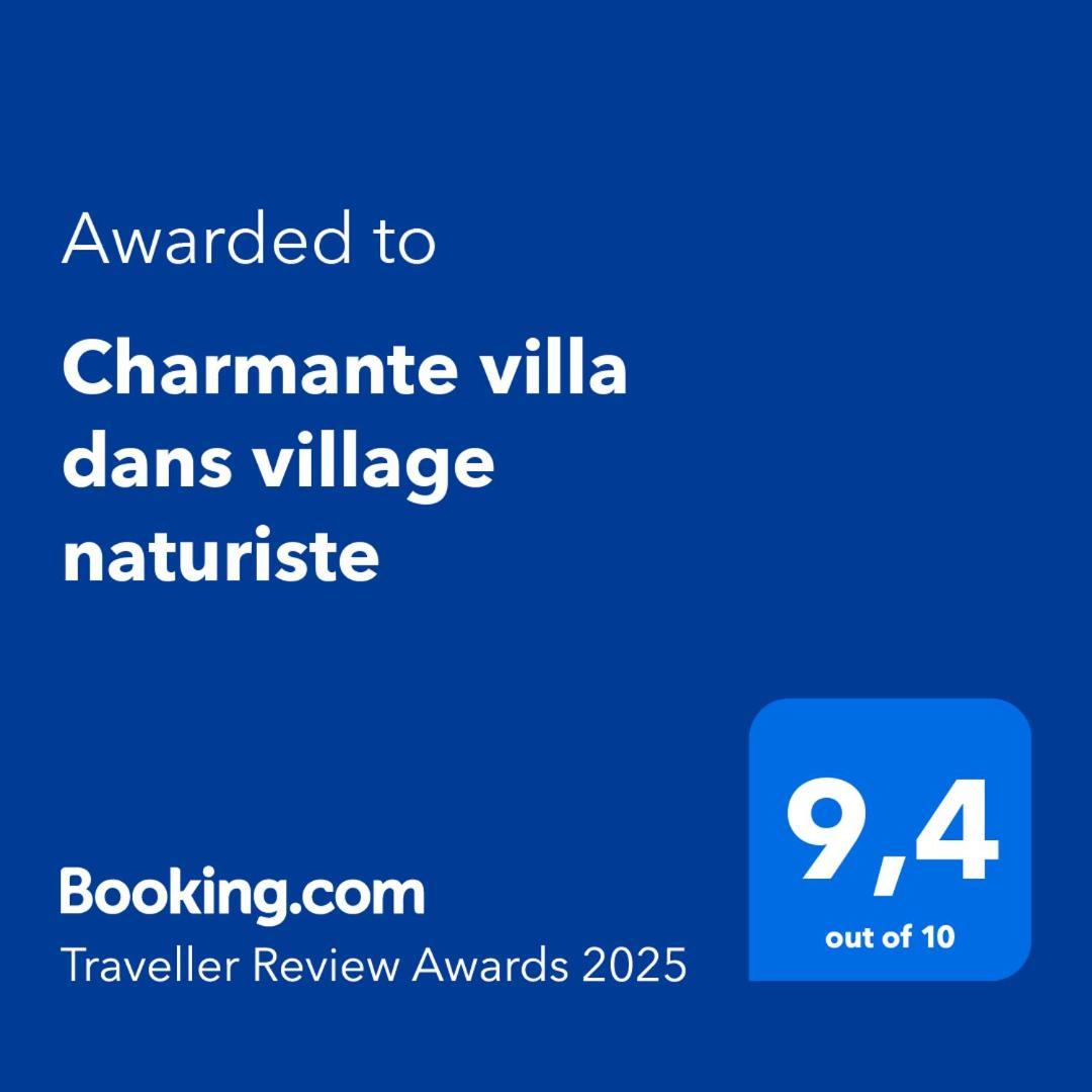 Charmante Villa Dans Village Naturiste Leucate Dış mekan fotoğraf